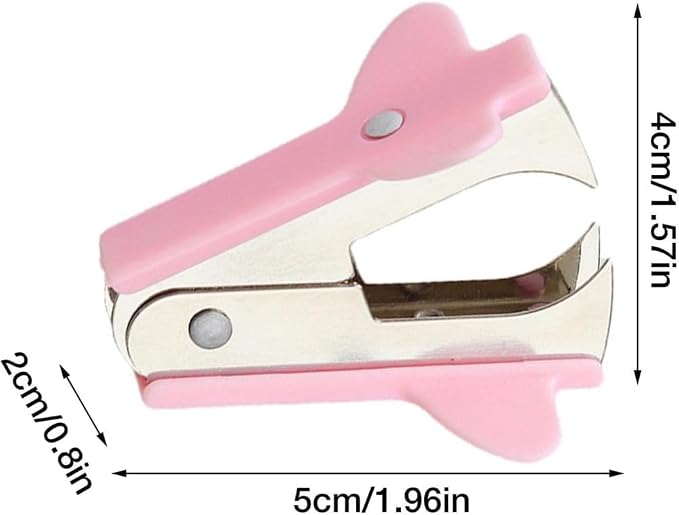 Modern Pink Plastic Staple Remover, Office School Supplies, Staple Puller Tool - Image 2