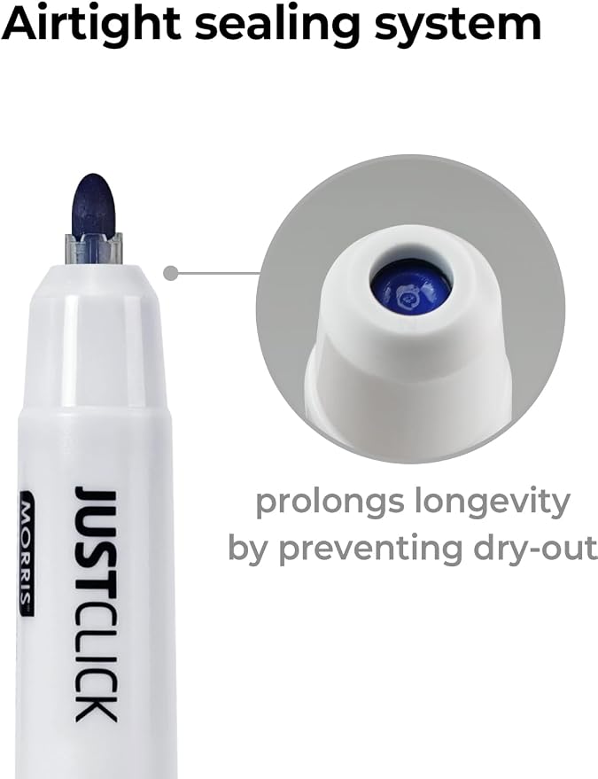 carrotez Retractable Dry Erase Markers, Click Dry Erase Whiteboard Markers - Image 5