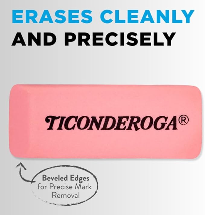 Ticonderoga Wedge Erasers, 72 Packs, 360 Erasers Total - Image 5