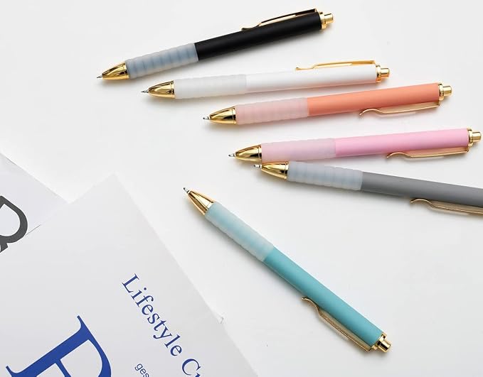 Ballpoint Pens Black Ink 1.0 mm Medium Point Smooth Writing Office Supplies - Image 7