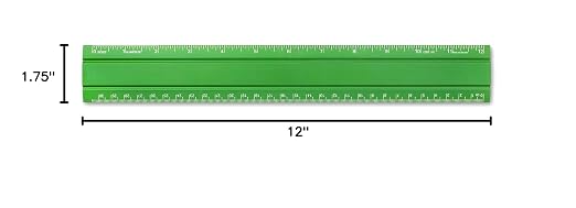 Alumicolor Aluminum Office Ruler - Image 7