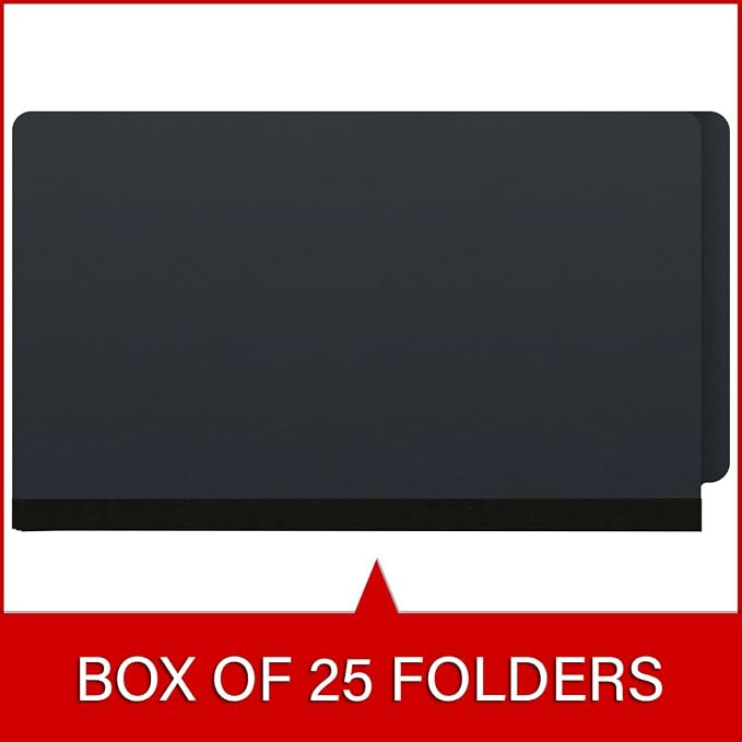 Ecom Folders End Tab Pressboard File Folders | Legal Size 25 Pt Stock - Image 6