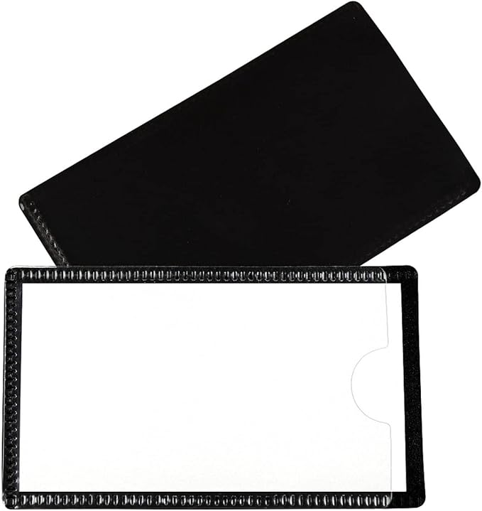 C-Line Slap-Stick Magnetic Label Holders, Side Load, 4.25 X 2.5 - Image 3