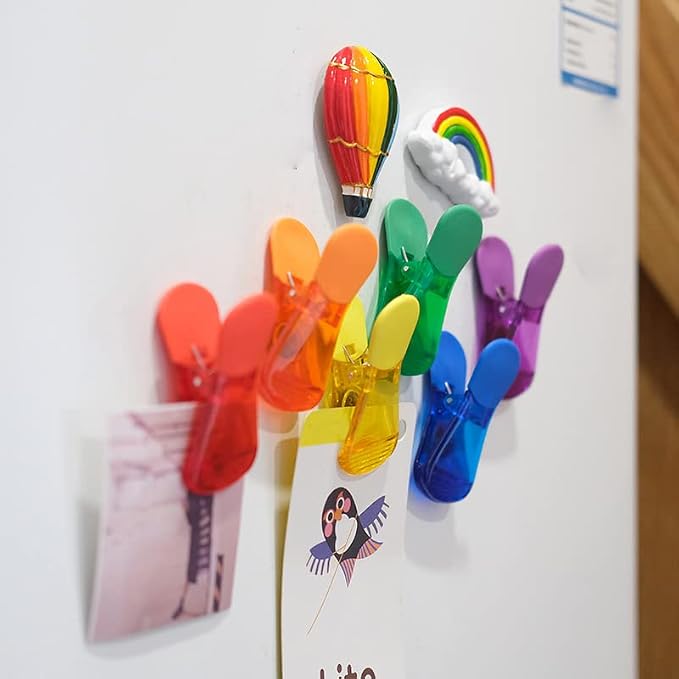 Bag Clips, 12 Pack Chip Clips, Magnetic Bag Clip - Image 5