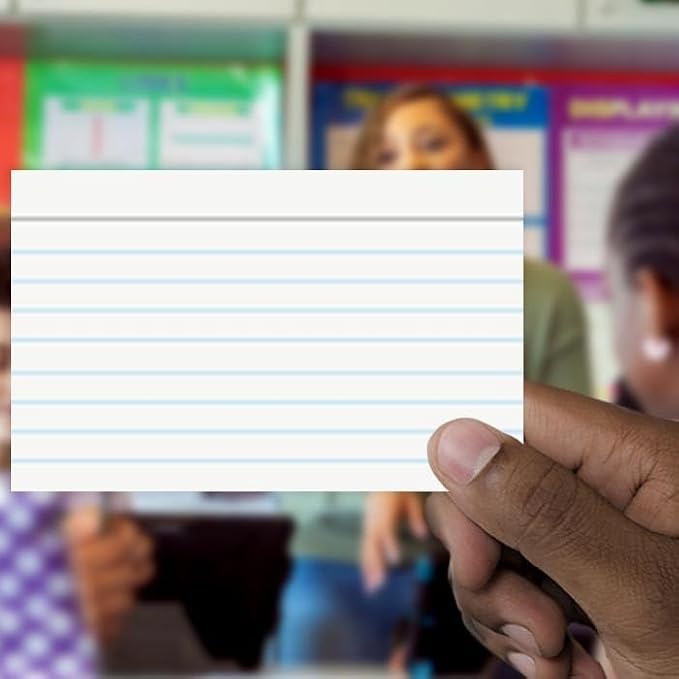 School Smart Ruled Index Cards, 5 x 8 Inches - Image 7