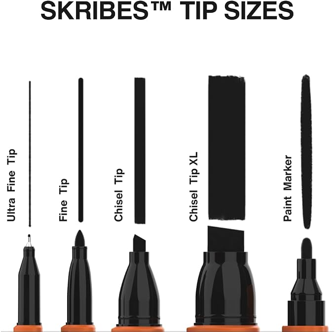 KLEIN TOOLS 80187 Skribes Measure and Mark Set - Image 8