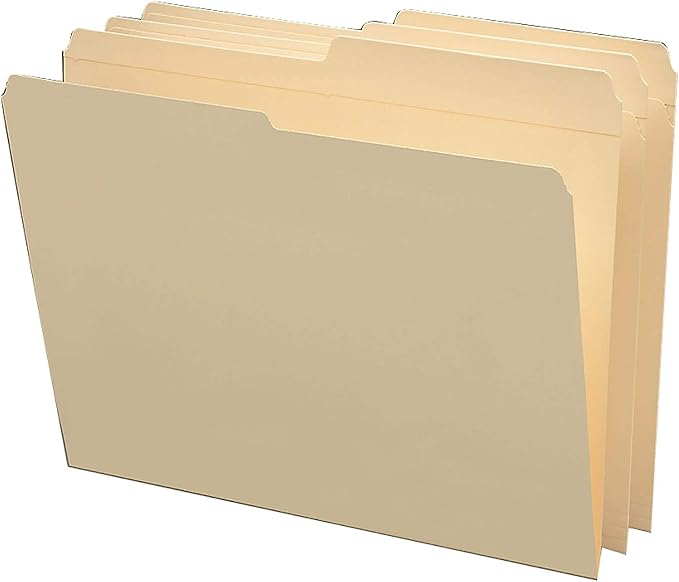 Smead File Folder, Reinforced 1/2-Cut Tab, Letter Size, 100 per Box - Image 2