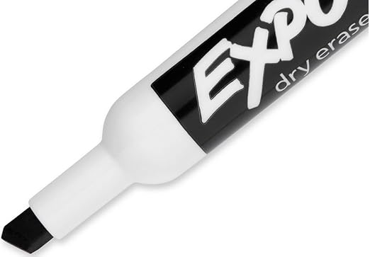 EXPO 80001 Low Odor Chisel Point Dry Erase Markers, 12 Units per Box, 144 - Image 4