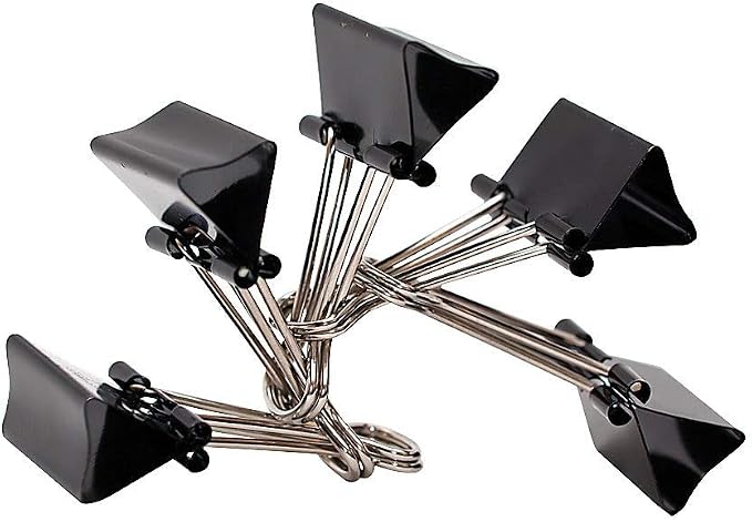 Office Depot Binder Clips By The Gross, 1 1/4in., Box Of 12 Clips - Image 4