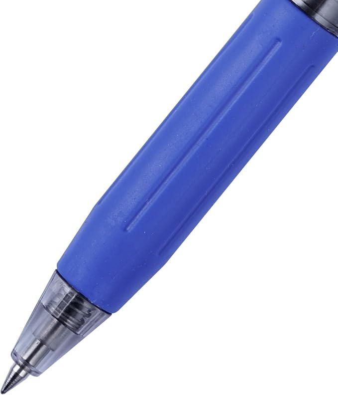 EYEYE G-103 Retractable Gel Blue Pens 0.7mm, 10 Pack Medium Point Ballpoint Pen - Image 2