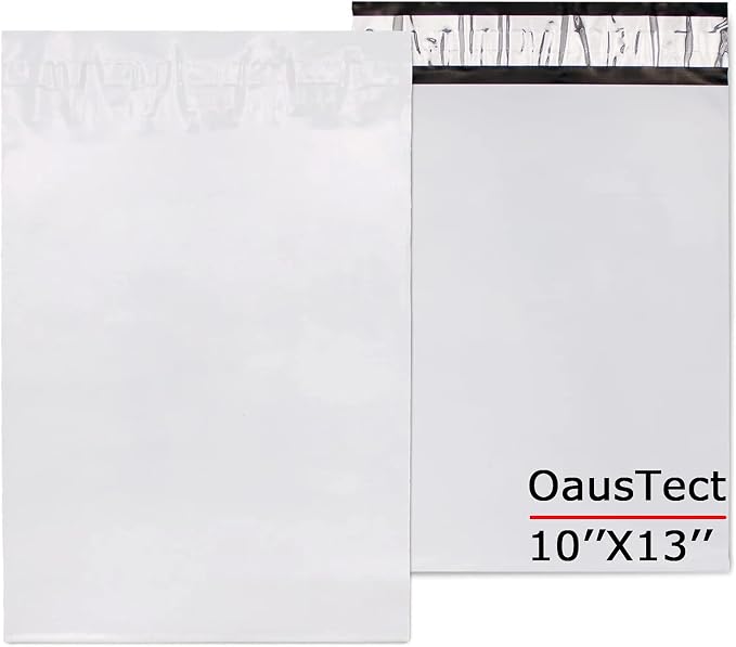 OausTect White Poly Mailers 10X13 inches, 100 Pack Shipping Bags - Image 8
