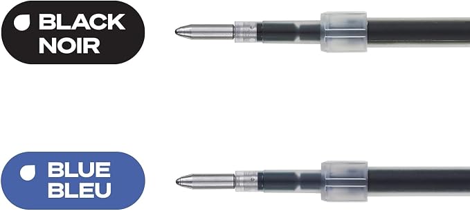 uniball Jetstream RT Ballpoint Pen Refills, Medium Point, 2 Pack - Image 3