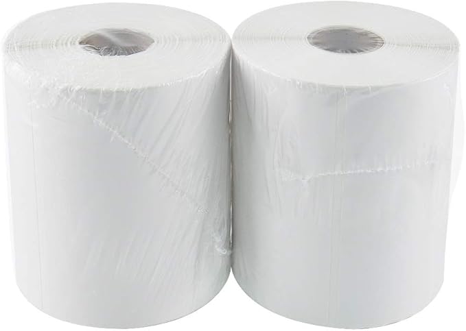 L LIKED 4"x 6" Direct Thermal Labels White Perforated Shipping Label, 250 Labels per Roll, 2 Rolls-DeskLoop Office