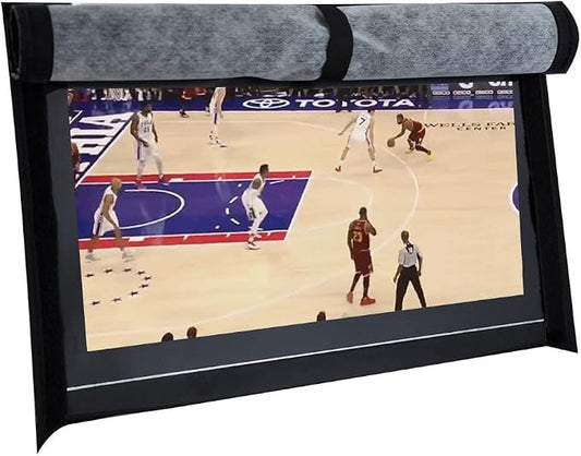 BroilPro Accessories Outdoor 70" TV Set Cover, Scratch Resistant Liner Protect by BroilPro+Accessories