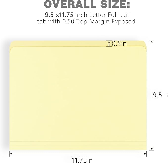 Lineco Archival File Folders, 9.5"x11.75" - Image 2