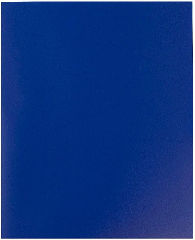 JAM PAPER Plastic 2 Pocket POP Folders - Image 4