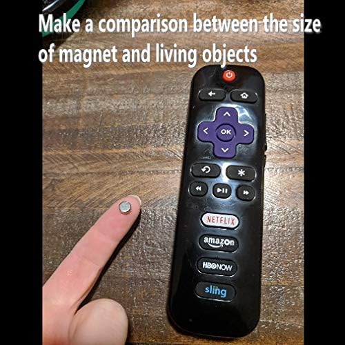 60pcs Small Magnets, Round for Refrigerator, Durable Little Miniature Tiny Mini - Image 3