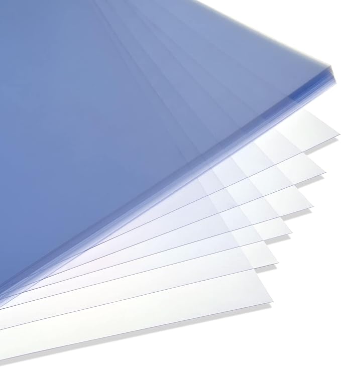 Juvale 100 Pack Clear Presentation Covers for Binding, Letter Size 10 Mil Plastic Sheets for Reports, Presentations, Awards, Books (8.5 x 11 in)-DeskLoop Office