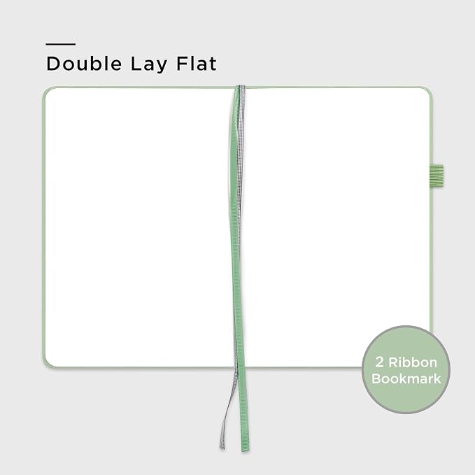 &And Per Se Blank Sketch Notebook, A5 Hardcover, 160 Pages 100gsm Thick Paper - Image 4