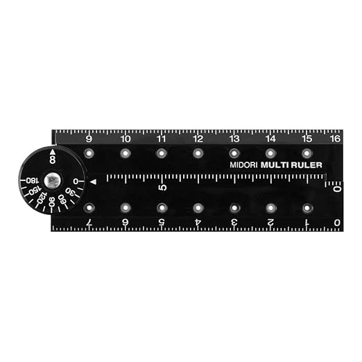 DESIGNPHIL 42272006 Midori Multi Ruler, 6.3 inches - Image 2
