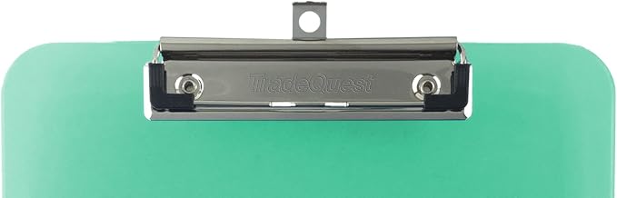 Trade Quest Plastic Clipboard Opaque Color Letter Size Low Profile Clip - Image 5