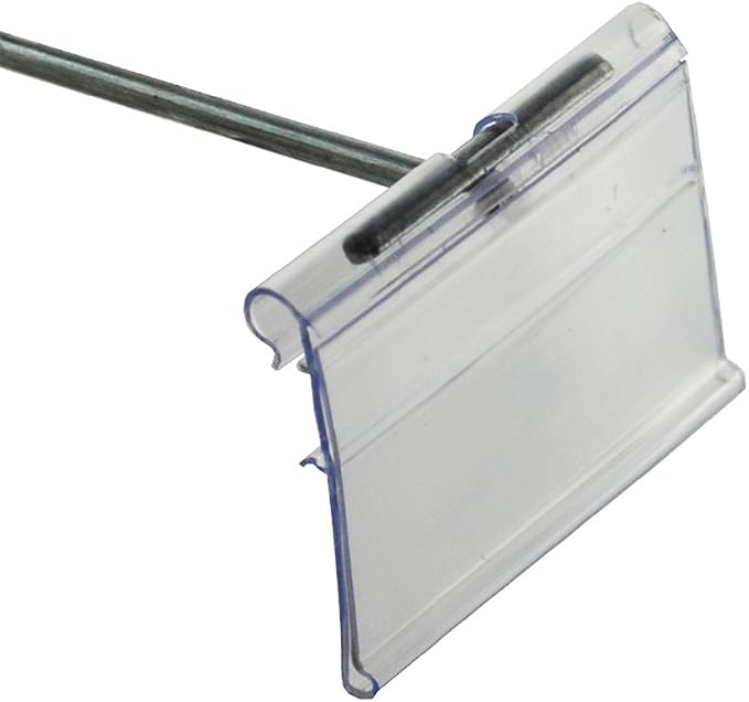 Azar 700842 1.5" x 2" Flip Scan Label Holder, 50 Pack by AzarDisplays