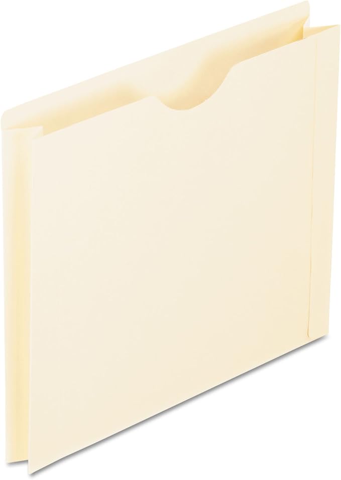 Pendaflex File Jackets, Letter Size, Reinforced Straight-Cut Tabs by TOPSProducts