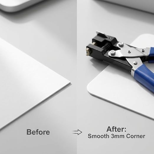 QWORK Corner Rounder Cutter R3, Smooth Edge Trimmer - Image 6