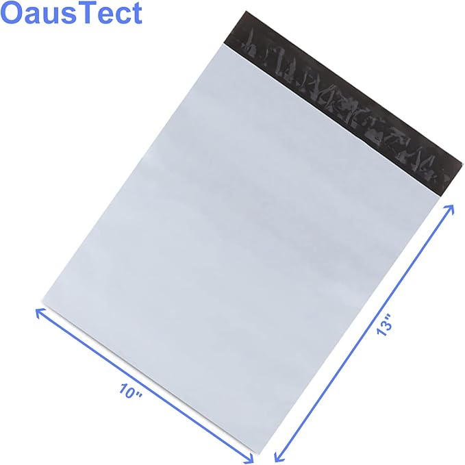 OausTect White Poly Mailers 10X13 Shipping Bags 1000 Pack Mailers Poly Bags - Image 7