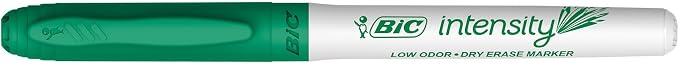 BIC Intensity Green Low Odor Dry Erase Markers, Fine Tip, 12-Count Pack of - Image 4