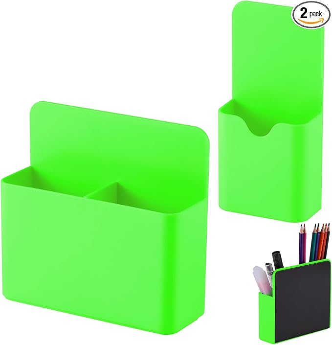 KITANIS Magnetic Pen Holder, 2 Pack Magnetic Dry Erase Marker Holder by KITANIS