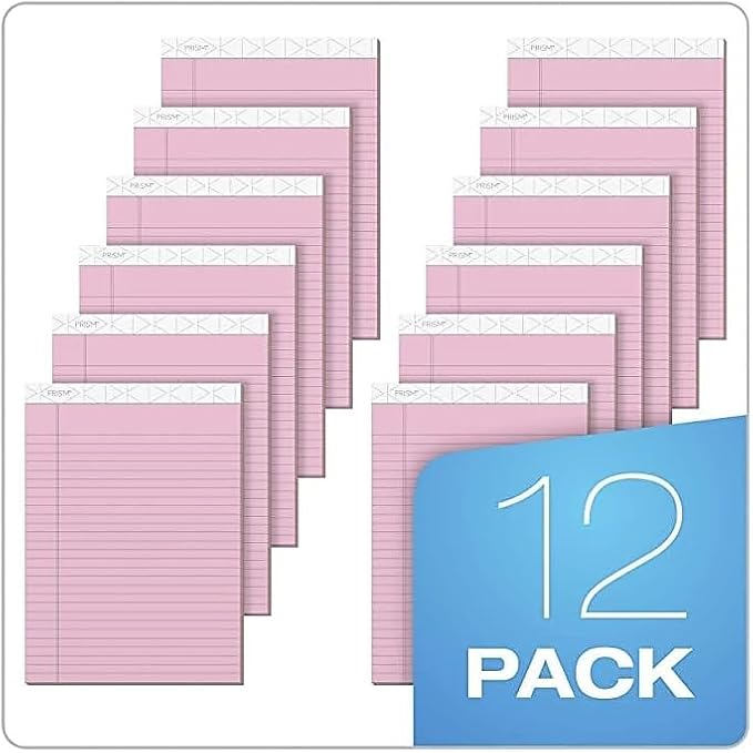 Tops Prism Writing Pads, 8-1/2" x 11-3/4", Legal Rule, Perforated, 50 Sheets - Image 7