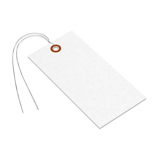 SmartSign White Shipping Tags - Image 6