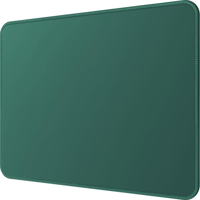 MROCO Essential Office & Gaming Mouse Pad, 8.5 x 11 Inch, Forest Green | by MROCO