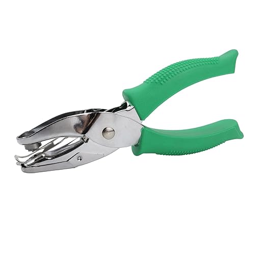 1/4 Inch Heart Shaped Hole Puncher, Handheld Single Hole Paper Punch, One Hole Paper Punch for DIY Craft Paper Scrapbook Puncher Hand Tool-DeskLoop Office