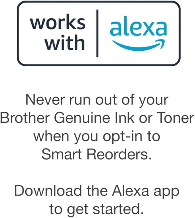 Brother MFC-J4335DW INKvestment Tank Wireless All-in-One Color Inkjet Printer, Up to 1-Year of Ink in-Box, Duplex Printing, Mobile and Cloud Print, Works with Alexa-DeskLoop Office