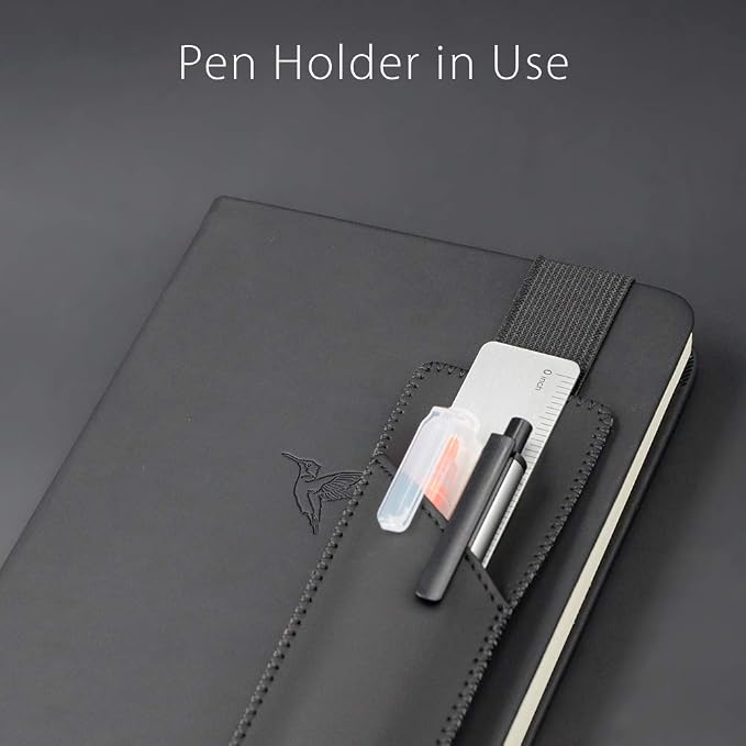 Adjustable Elastic Band Pen Holder, Pencil Holder, Pen Sleeve Pouch - Image 6