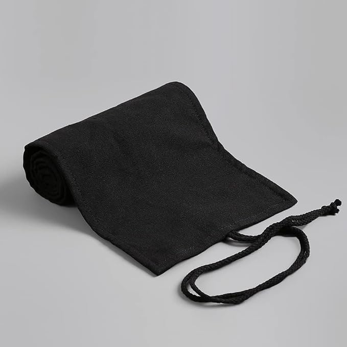 DIYOMR 12/24/36/72 Slots Pencil Wrap Pencil Rolls, Artist Colored Pencil Roll - Image 4