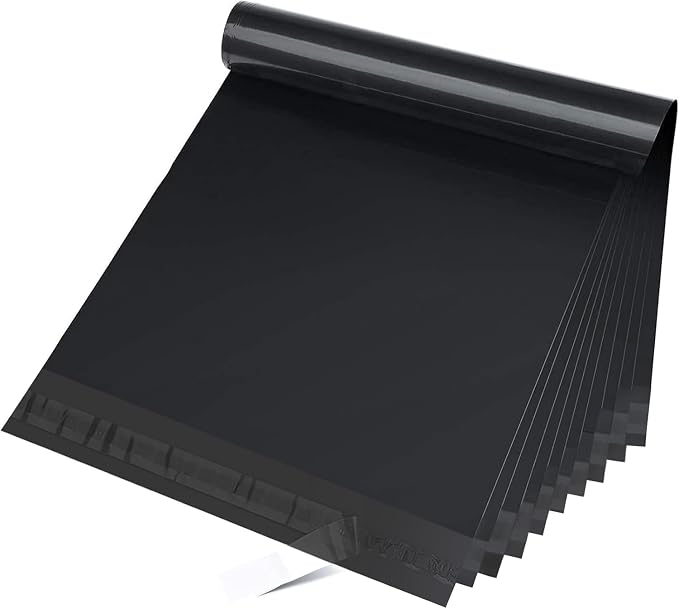 Fuxury Poly Mailers 10x13 Inch 50Pcs, Waterproof Shipping Bags by Fuxury