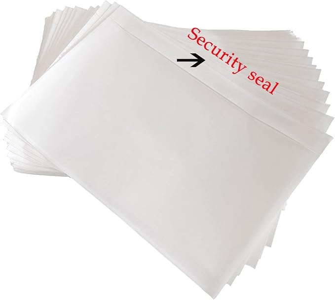 SJPACK 6" x 9" Packing List Envelopes, 4000 Packs Clear Self Adhesive Shipping - Image 2