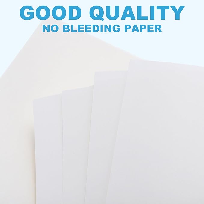 PATIKIL B5 Blank Refill Paper, Loose Leaf Paper 9 Hole Planner Refills for 9 Ring Refillable Binder Notebook Paper Filler Planner Inserts Office Diary Journals, 160 Sheets/320 Pages, White-DeskLoop Office