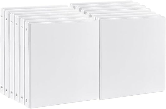 1 inch 3-Ring Binder, View Basic 1 in Binders by SUQJOYOFFICE