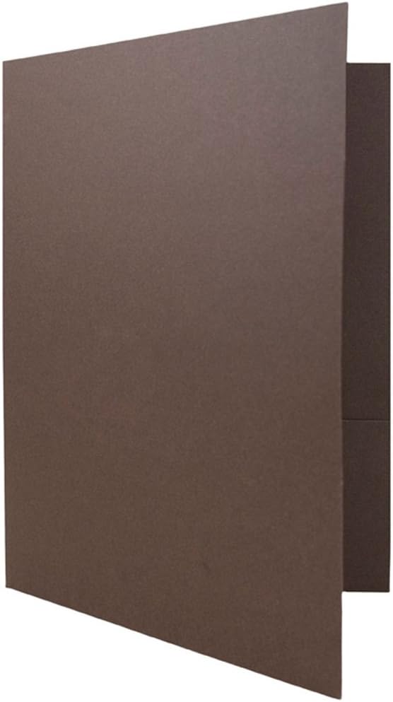 JAM PAPER Two Pocket Textured Linen Presentation Folders - Image 4