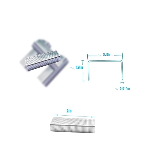 Standard Staples, Desktop Staples 1/4", Galvanised Staple 26/6 Type, 1/4" Jam - Image 2