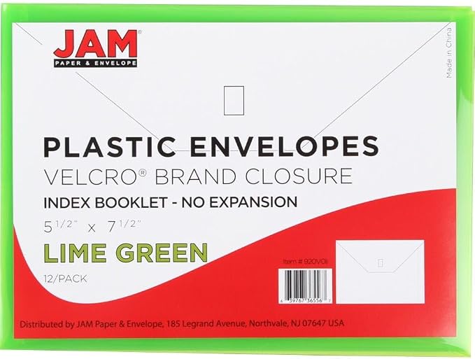 JAM PAPER Plastic Envelopes - Image 3