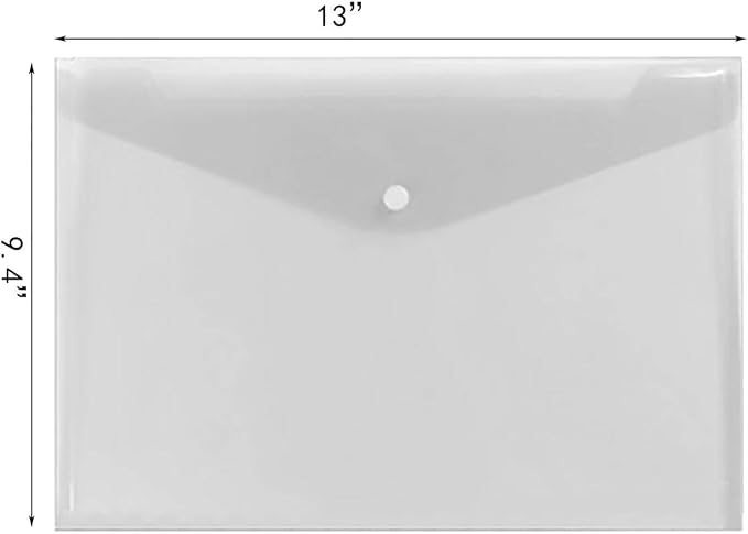 Poly Envelope 12 Pcs Document Envelopes - Image 2