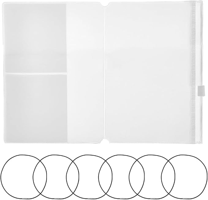 CRASPIRE 6Pcs Passport Size Zipper Pocket - Image 7
