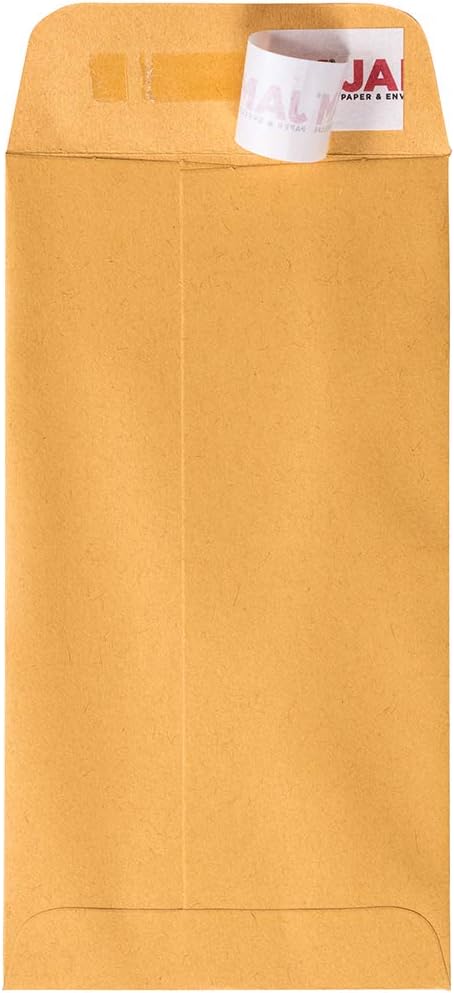 JAM PAPER #7 Coin Business Envelopes - Image 3