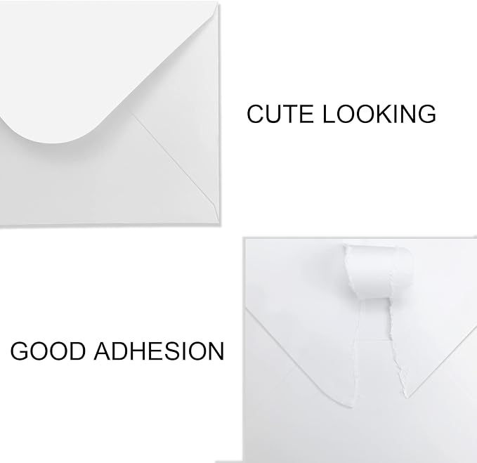 100 Pack 4x6 Envelopes for Invitations, Card Envelope, Used for Graduation - Image 3