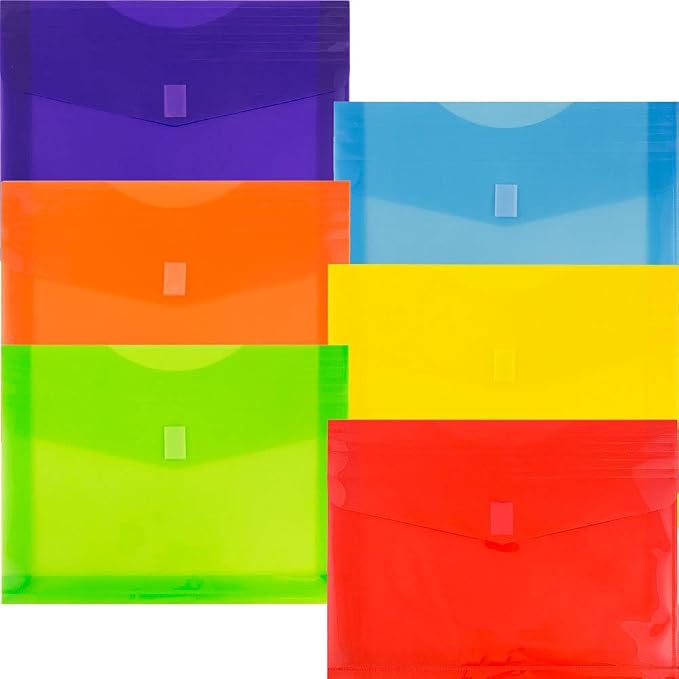JAM PAPER Plastic Expansion Envelopes by JAMPaper